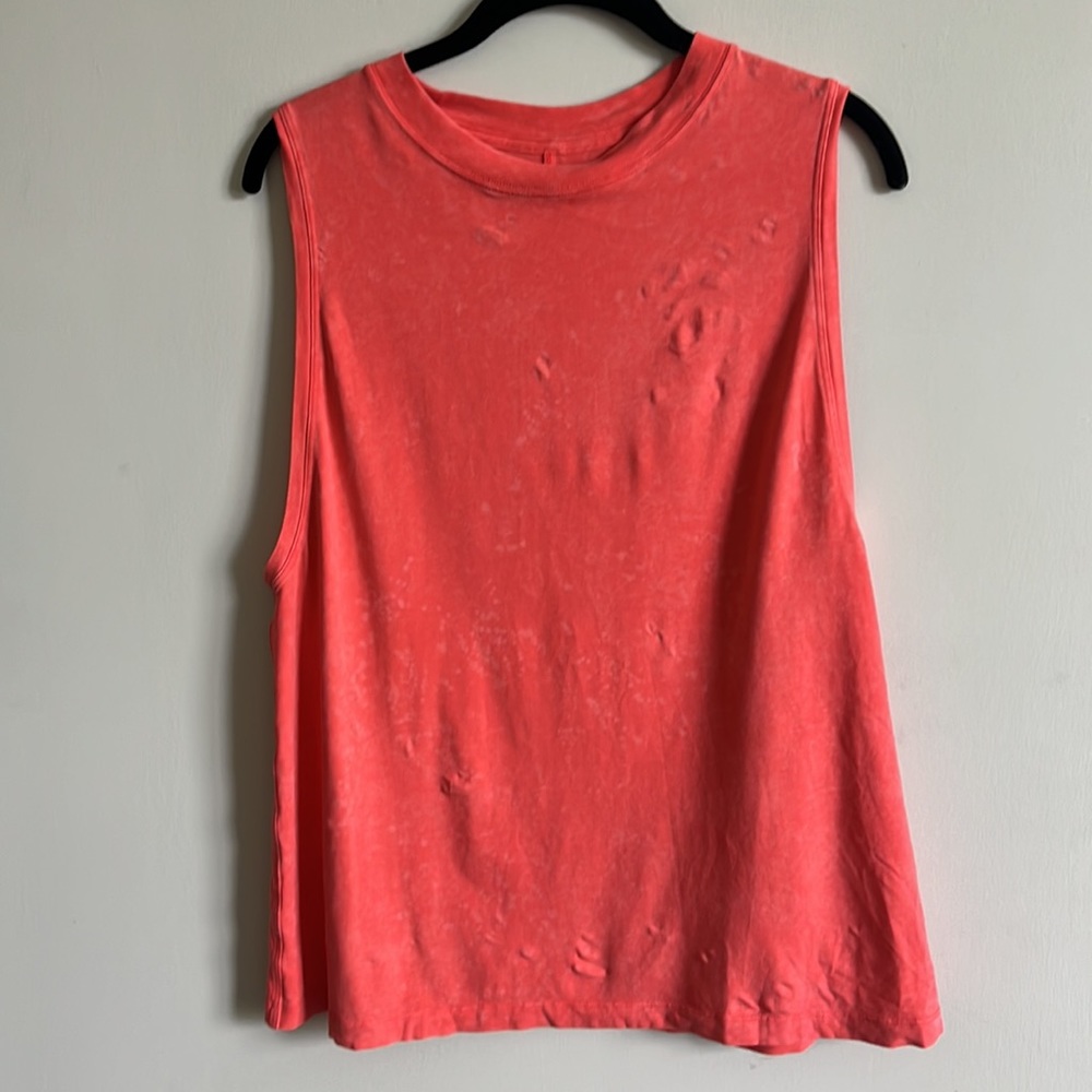 Lululemon ~ All Yours Tank Top in Cloudy Wash Flare